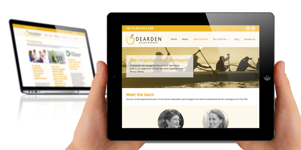 Dearden Assessment - Website Design