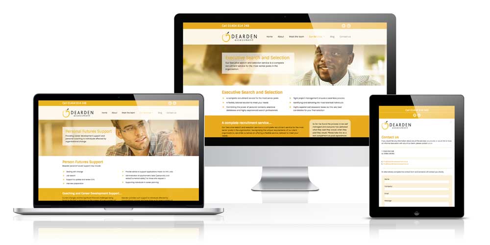 Dearden Assessment - Website Design