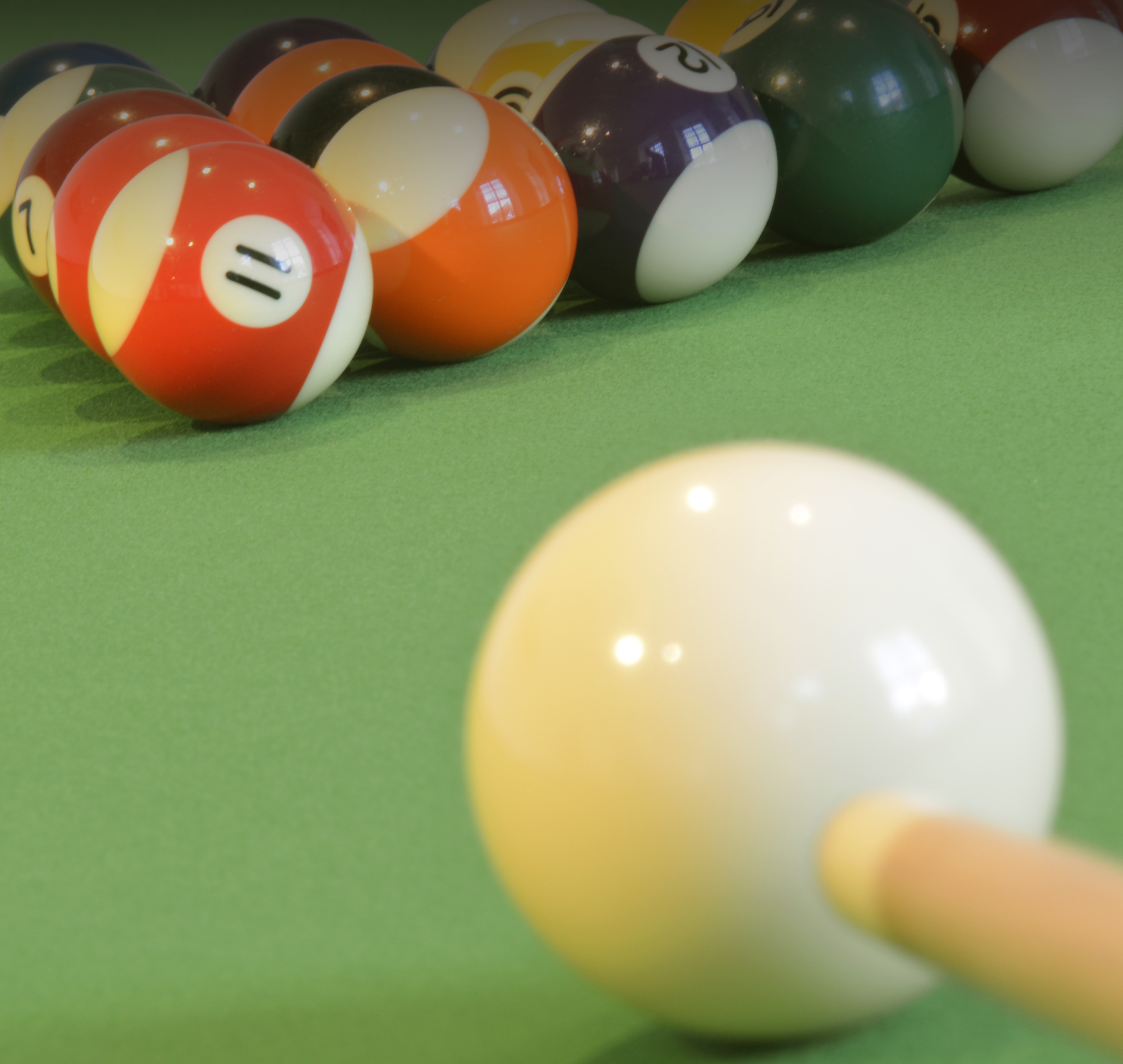 Pool Ball photography in Stroud