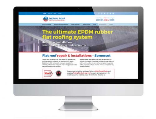 Thermal Roof Ltd Website Design Weston-super-Mare