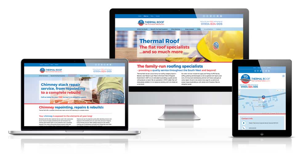 Thermal Roof - Website Design Weston Super Mare