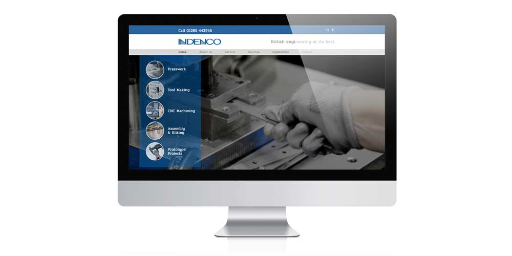 Indenco Website Design