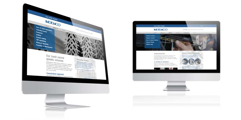 Indenco Website Design