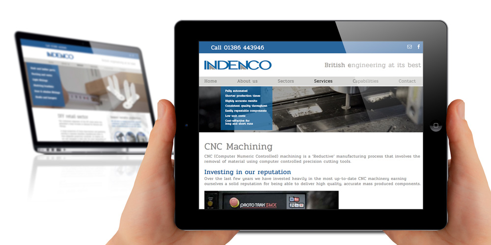 Indenco Website Design